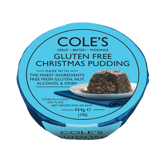 Gluten Free Christmas Pudding Cole's 454g